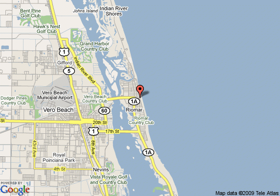 34 Map Of Vero Beach Florida Maps Database Source