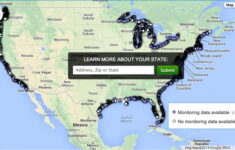 A Map Of The Dirties and Cleanest Beaches In The U S The Inertia