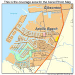Aerial Photography Map Of Apollo Beach FL Florida