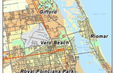 Aerial Photography Map Of Vero Beach FL Florida
