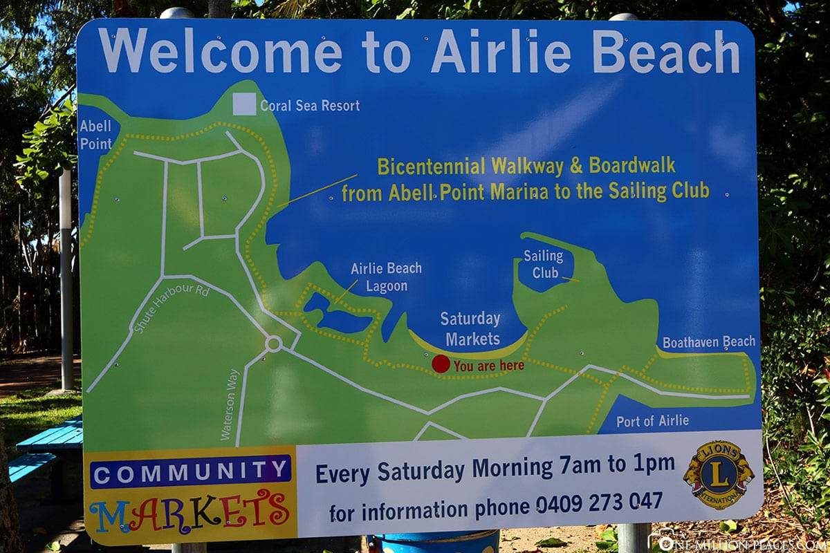 Airlie Beach Das K stenst dtchen Am Great Barrier Reef Australien 