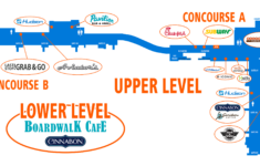 Airport Map Myrtle Beach International Airport