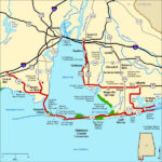 Alabama S Coastal Connection Map America S Byways Gulf Shores