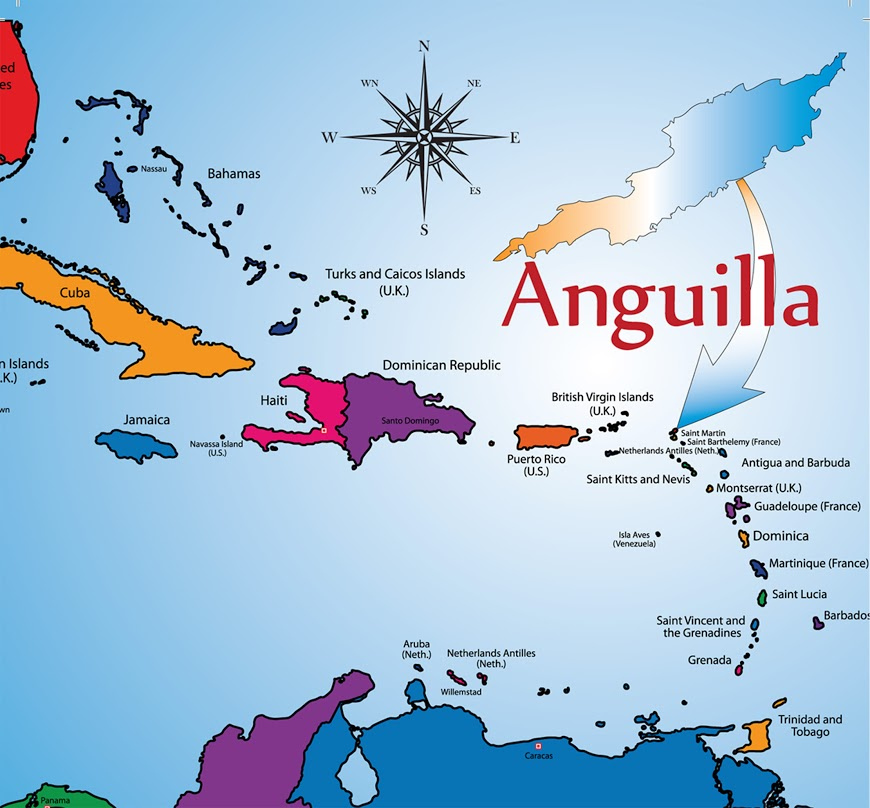 Anguilla Travel Tips Anguilla Departure Taxes Anguilla Location And Maps