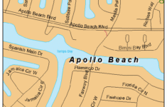 Apollo Beach Florida Street Map 1201675