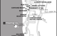 Area Map Location Guide Visit Cannon Beach