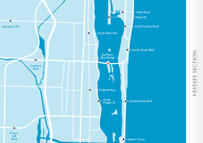 Area Map Palm Beach Real Estate Guide