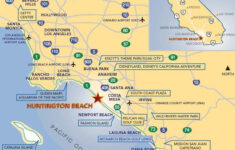 Beach Map Southern California Map California Map California City
