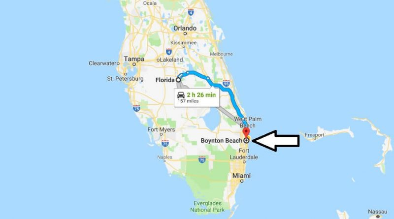 Boynton Beach Map Of Florida New Jersey Map