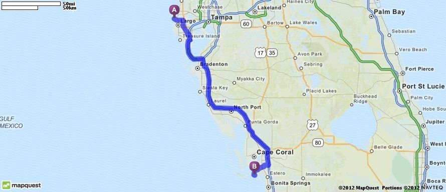 Cape Coral Florida Mapquest
