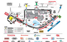 Circuit Map Parking Toyota Grand Prix Of Long Beach