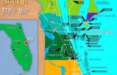 Cocoa Beach Area Map