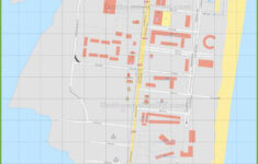 Cocoa Beach Downtown Map