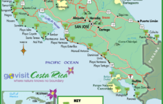 Costa Rica Beaches Map Costa Rica Go Visit Costa Rica