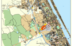 Daytona Beach Florida Street Map 1216525
