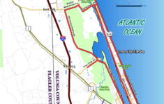 Daytona Beach Route Map Street Map Of Ormond Beach Florida
