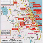 Daytona Bike Week Map