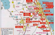 Daytona Bike Week Map