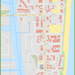 Deerfield Beach Coast Map