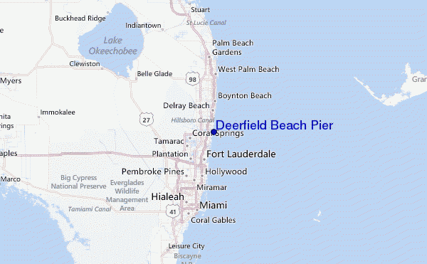 Deerfield Beach Pier Surf Forecast And Surf Reports Florida South USA 
