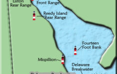 Delaware Lighthouse Map