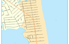 Dewey Beach Delaware Street Map 1020900
