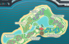 Disney Caribbean Beach Resort Preferred Rooms Map Travel Guide