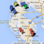 Doggy Dining Map Pet Friendly Restaurants In St Pete Pinellas St