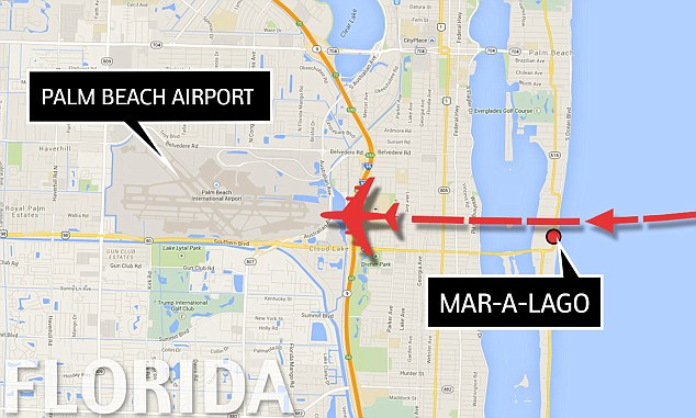 Palm Beach Map Mar A Lago