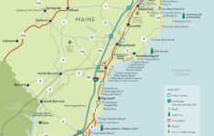 Download A Copy Of The Maine Beaches Map In 2020 Maine Beaches Old