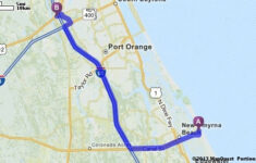 Driving Directions From 810 Hope Ave New Smyrna Beach Florida 32169
