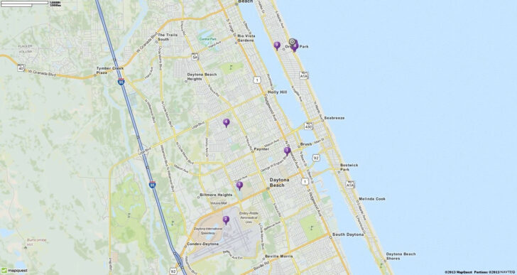 Daytona Beach Mapquest