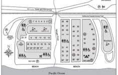 El Capitan State Beach Campsite Map El Capitan Beach And Refugio