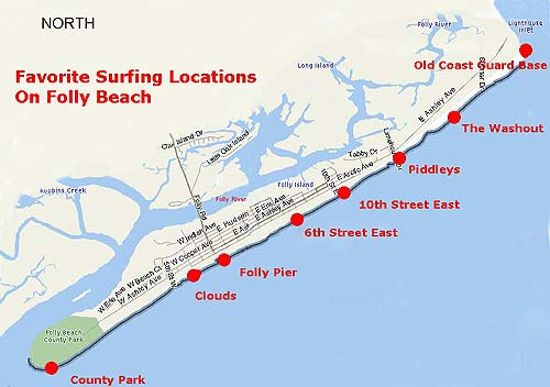 Folly Beach USA Top Spots For Surfing