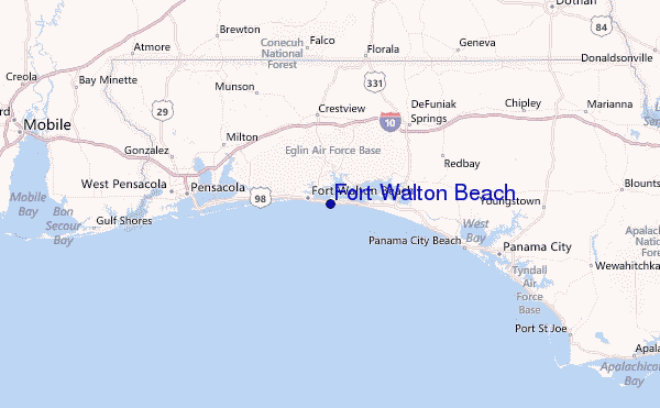 Fort Walton Beach Map