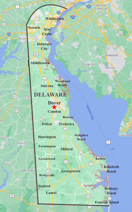 map delaware beaches        
        <figure class=