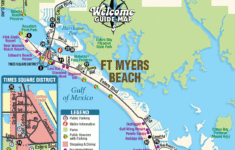Ft Myers Beach Street Map Map Of Fort Myers Beach Florida Fort