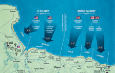 Gold Beach Normandy Map