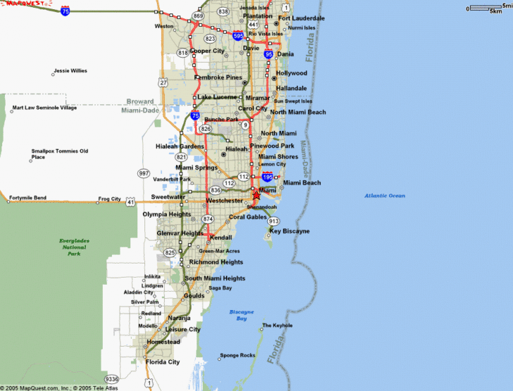 Miami Beach Map Google