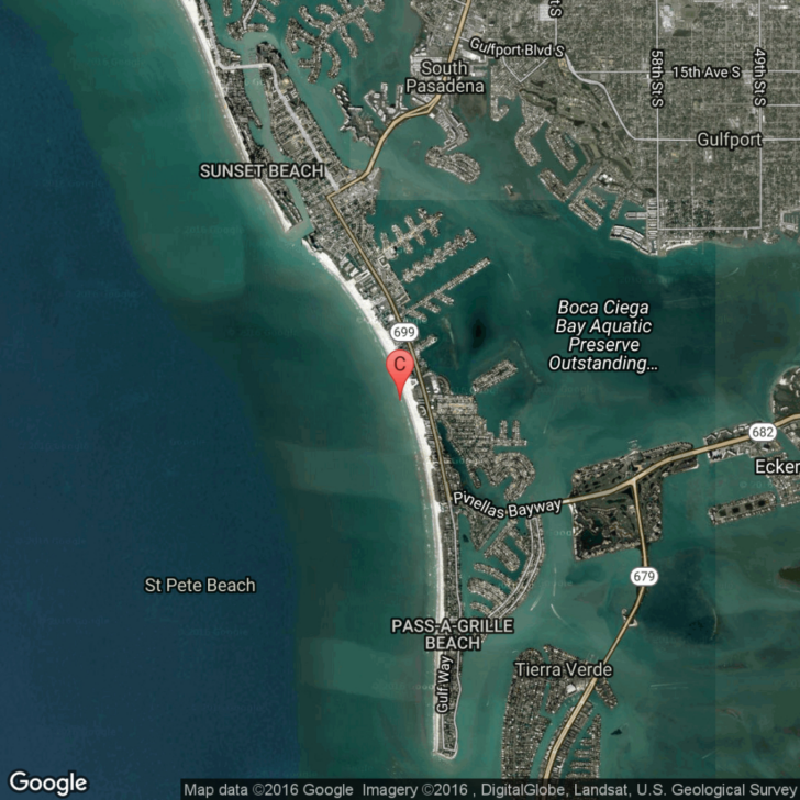 St Pete Beach Map Google