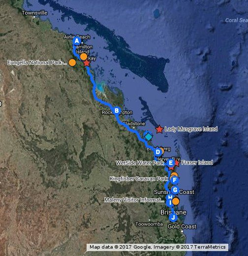 Highlights Of The Brisbane To Airlie Beach Road Trip