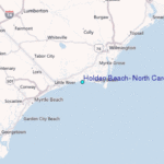 Holden Beach Nc Map Casa Pittura