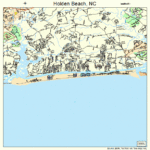 Holden Beach North Carolina Street Map 3731960