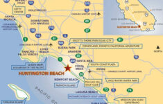 Huntington Beach California Map