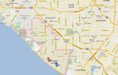 Huntington Beach California Map