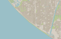 Huntington Beach California US City Street Map Print 15055125