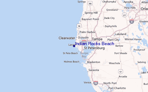 Indian Rocks Beach Surf Forecast And Surf Reports Florida Gulf USA 