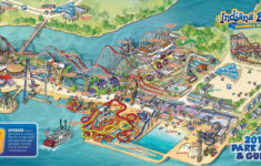 Indiana Beach Boardwalk Resort Park Map CampgroundViews