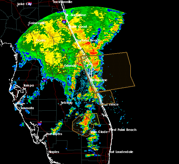 Interactive Hail Maps Hail Map For New Smyrna Beach FL