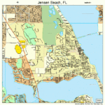 Jensen Beach Florida Street Map 1235550